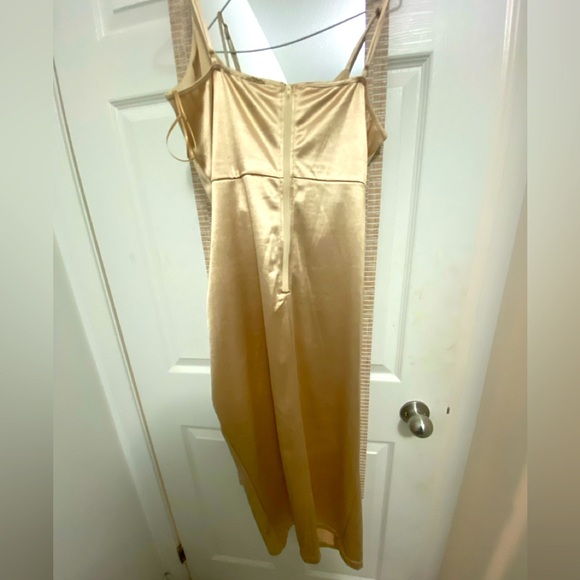 Windsor Maxi Satin Dress - Picture 3 of 3